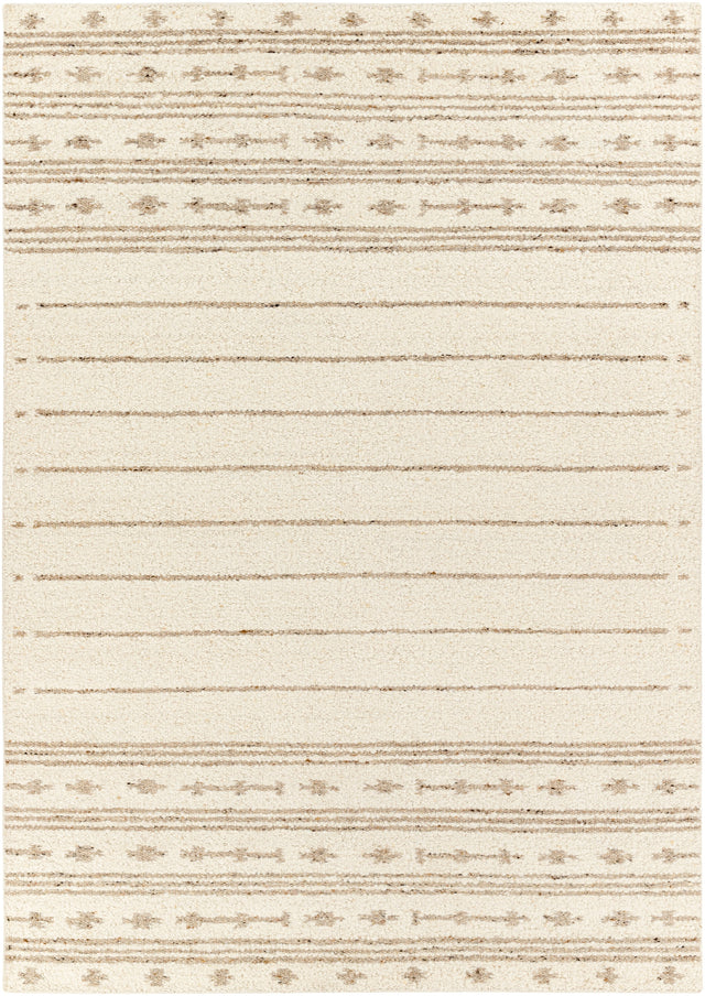 Surya Machu Picchu Mcu-1001 Butter, Cream, Dark Brown, Charcoal Rugs.