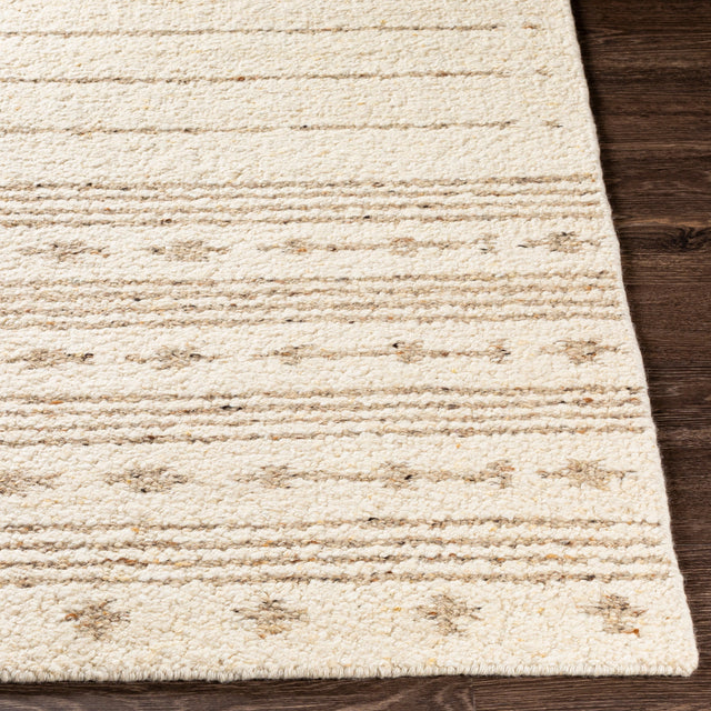 Surya Machu Picchu Mcu-1001 Butter, Cream, Dark Brown, Charcoal Rugs.