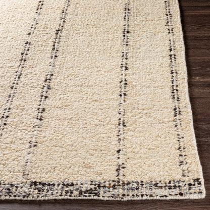 Surya Machu Picchu Mcu-1002 Butter, Cream, Dark Brown, Charcoal Area Rug