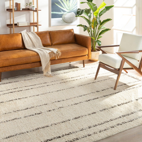 Surya Machu Picchu Mcu-1002 Butter, Cream, Dark Brown, Charcoal Rugs.