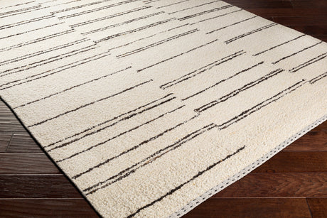 Surya Machu Picchu Mcu-1005 Cream, Dark Brown, Black Rugs.