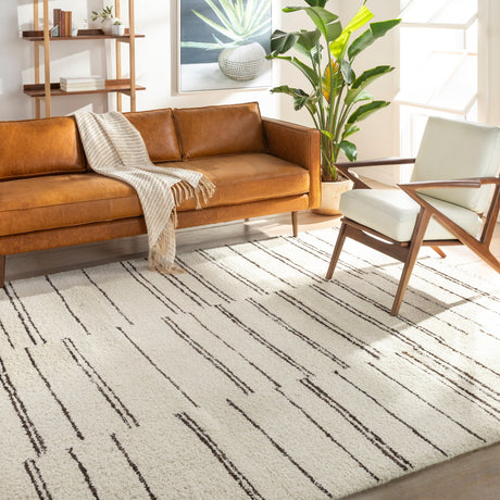 Surya Machu Picchu Mcu-1005 Cream, Dark Brown, Black Rugs.