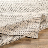 Surya Mardin Mdi-2305 Cream, Medium Gray, Black Rugs.