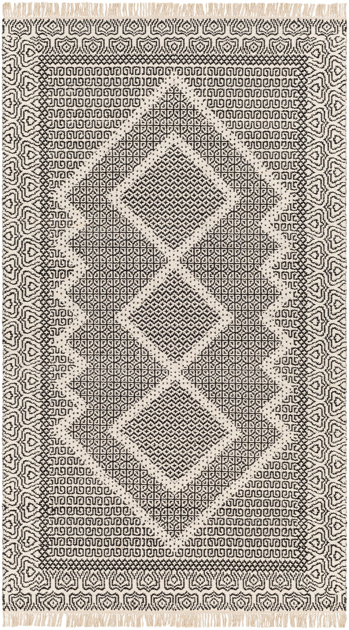 Surya Mardin Mdi-2315 Black Rug.