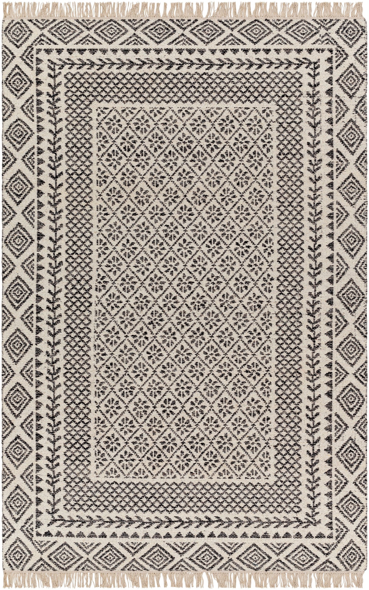 Surya Mardin Mdi-2319 Black Rug.