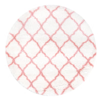 Nuloom Nelda Trellis Kids Nne2915A Baby Pink Area Rug