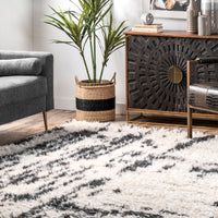 Nuloom Amabella And Fluffy Nam1860A Beige Area Rug