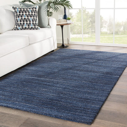 Jaipur Madras Vassa Mds06 Dark Blue Solid Color Area Rug