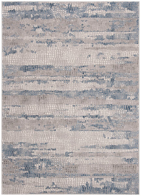 Safavieh Meadow Mdw182F Grey / Navy Organic / Abstract Area Rug