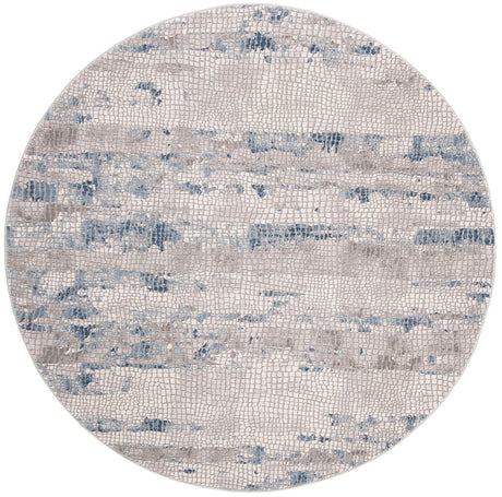 Safavieh Meadow Mdw182F Grey / Navy Organic / Abstract Area Rug