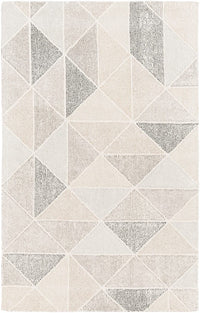 Surya Melody Mdy-2004 Black, Charcoal, Medium Gray, Camel Geometric Area Rug