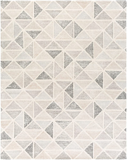 Surya Melody Mdy-2004 Black, Charcoal, Medium Gray, Camel Geometric Area Rug