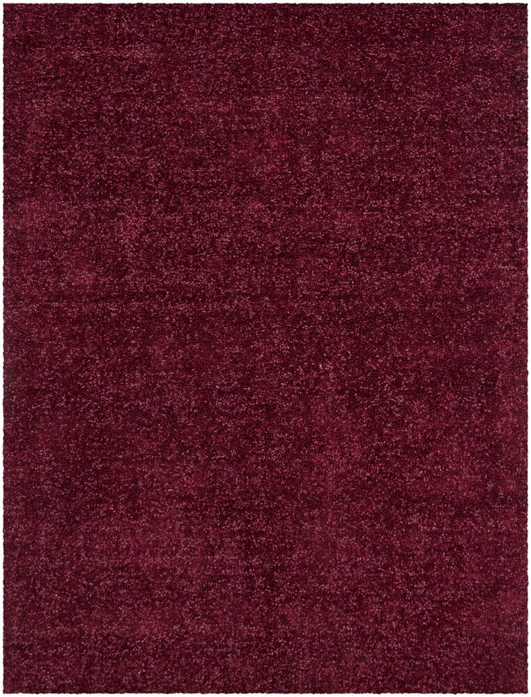 Chandra Mebec Meb23402 Burgundy Shag Area Rug