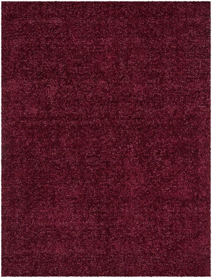 Chandra Mebec Meb23402 Burgundy Shag Area Rug