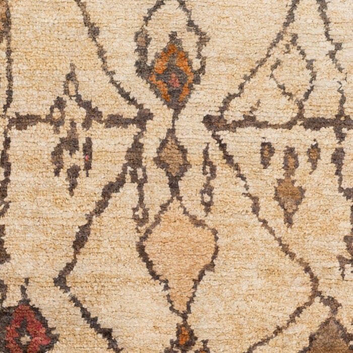 Surya Medina Med-1110 Burnt Orange / Hot Pink / Taupe Rugs.