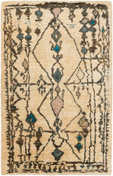 Surya Medina Med-1112 Aqua / Teal / Mocha / Taupe / Beige Rugs.