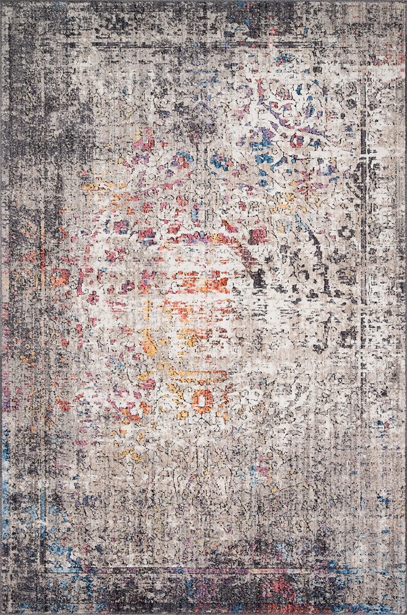 Loloi Medusa Med-02 Granite / Multi Vintage / Distressed Area Rug