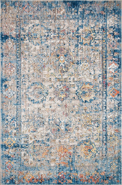 Loloi Medusa Med-04 Blue / Multi Vintage / Distressed Area Rug