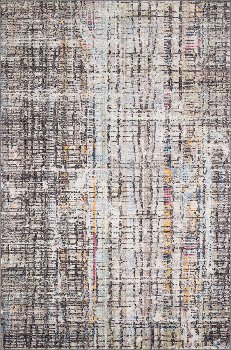 Loloi Medusa Med-08 Charcoal / Multi Organic / Abstract Area Rug