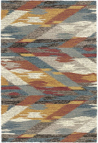 Dynamic Mehari 23063 Multi Geometric Area Rug