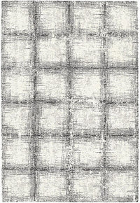 Dynamic Mehari 23095 Black / White Geometric Area Rug