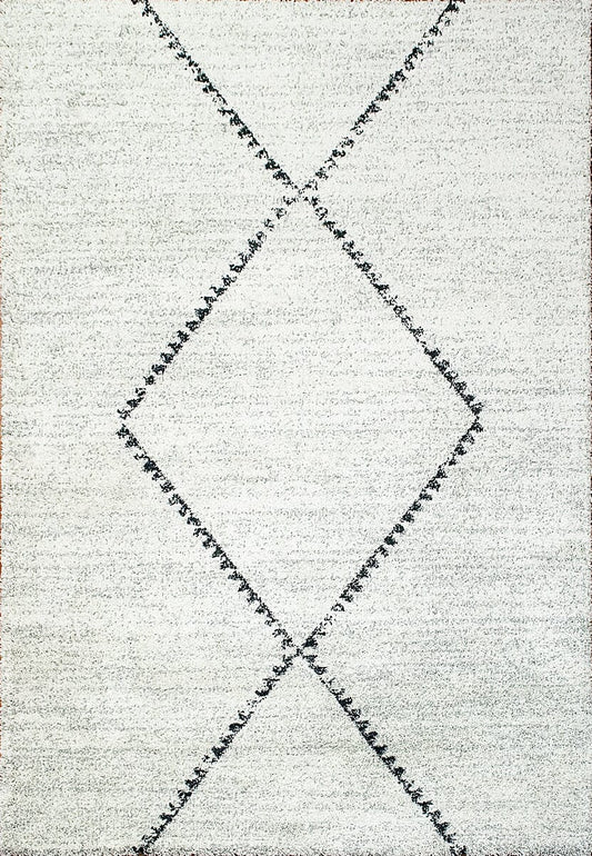 Dynamic Mehari 23229 Ivory / Grey Moroccan Area Rug