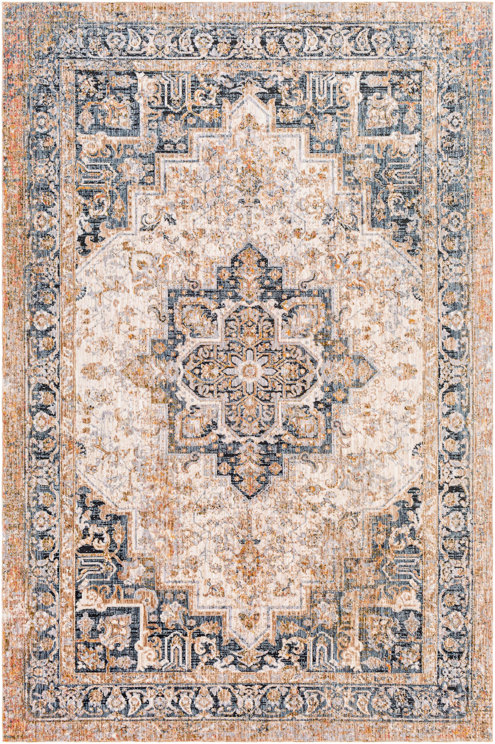 Surya Merit Mei-2302 Tan, Beige Area Rug