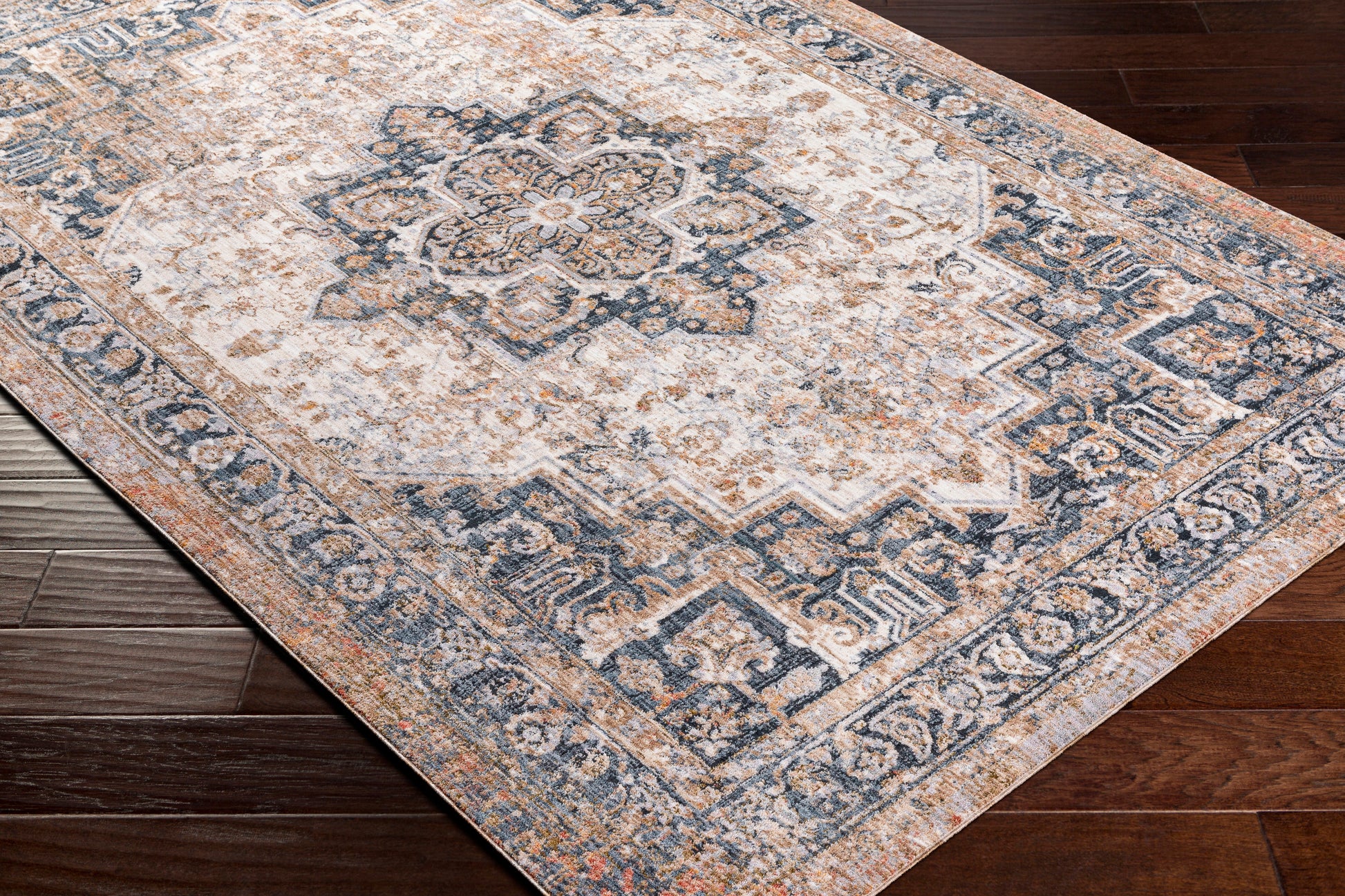 Surya Merit Mei-2302 Tan, Beige Area Rug