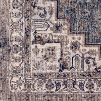 Surya Merit Mei-2305 Deep Teal, Charcoal Area Rug