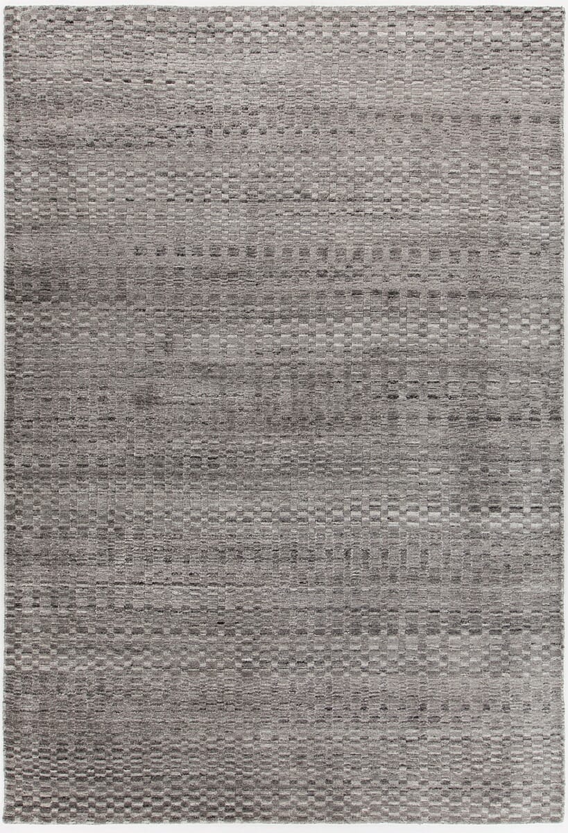 Chandra Melina Mel-46200 Grey / Silver Solid Color Area Rug