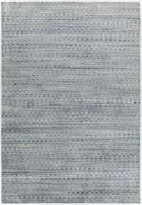 Chandra Melina Mel-46201 Blue / Silver Solid Color Area Rug