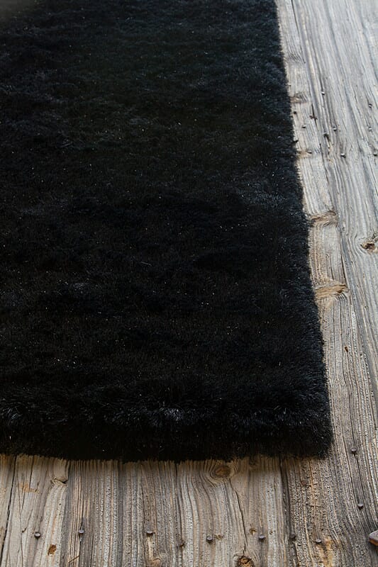 Chandra Mercury mer6901 Black Solid Color Area Rug