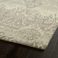 Kaleen Mercery Mer01 Grey (75) Ikat Area Rug