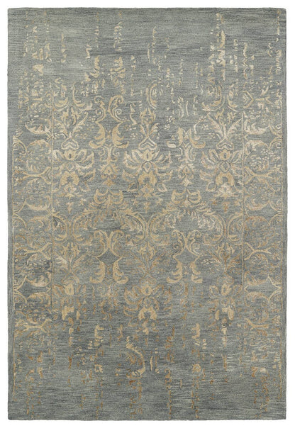 Kaleen Mercery Mer03 Bronze (18) Vintage / Distressed Area Rug