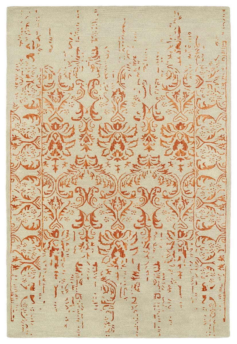 Kaleen Mercery Mer03 Paprika (53) Vintage / Distressed Area Rug