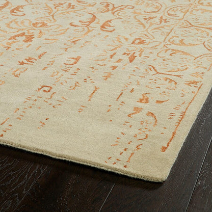 Kaleen Mercery Mer03 Paprika (53) Vintage / Distressed Area Rug