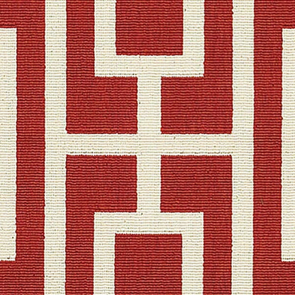 Oriental Weavers Sphinx Meridian 9754R Red / Ivory Geometric Area Rug