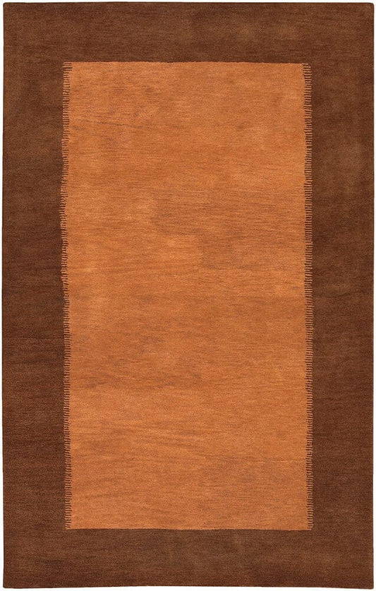 Chandra Metro met-521 Brown Bordered Area Rug