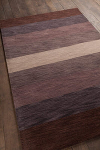 Chandra Metro met-568 Gray Striped Area Rug