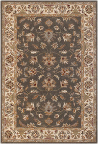 Chandra Metro Met571 Brown / Green / Rust / Burgundy / Tan Area Rug