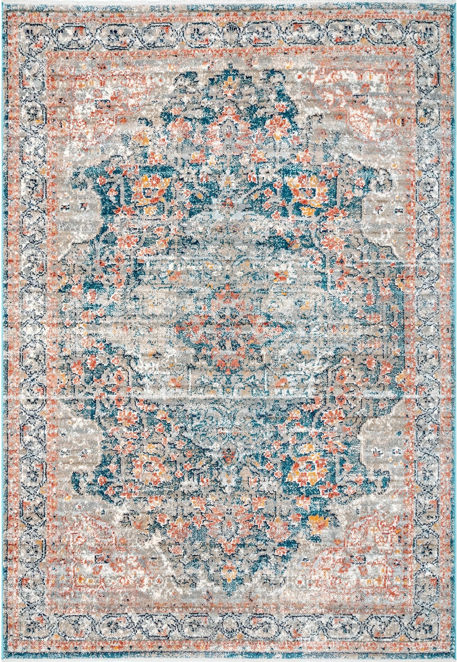 Nuloom Georgia Impassioned Nge2279A Blue Area Rug