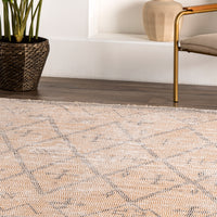 Nuloom Chantal Tribal Trellis Nch3487A Beige Area Rug