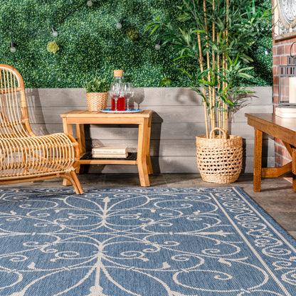 Nuloom Kathleen Nka2852B Blue Area Rug