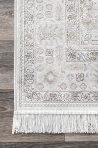 Nuloom Vintage Amerie Nvi1634B Silver Area Rug