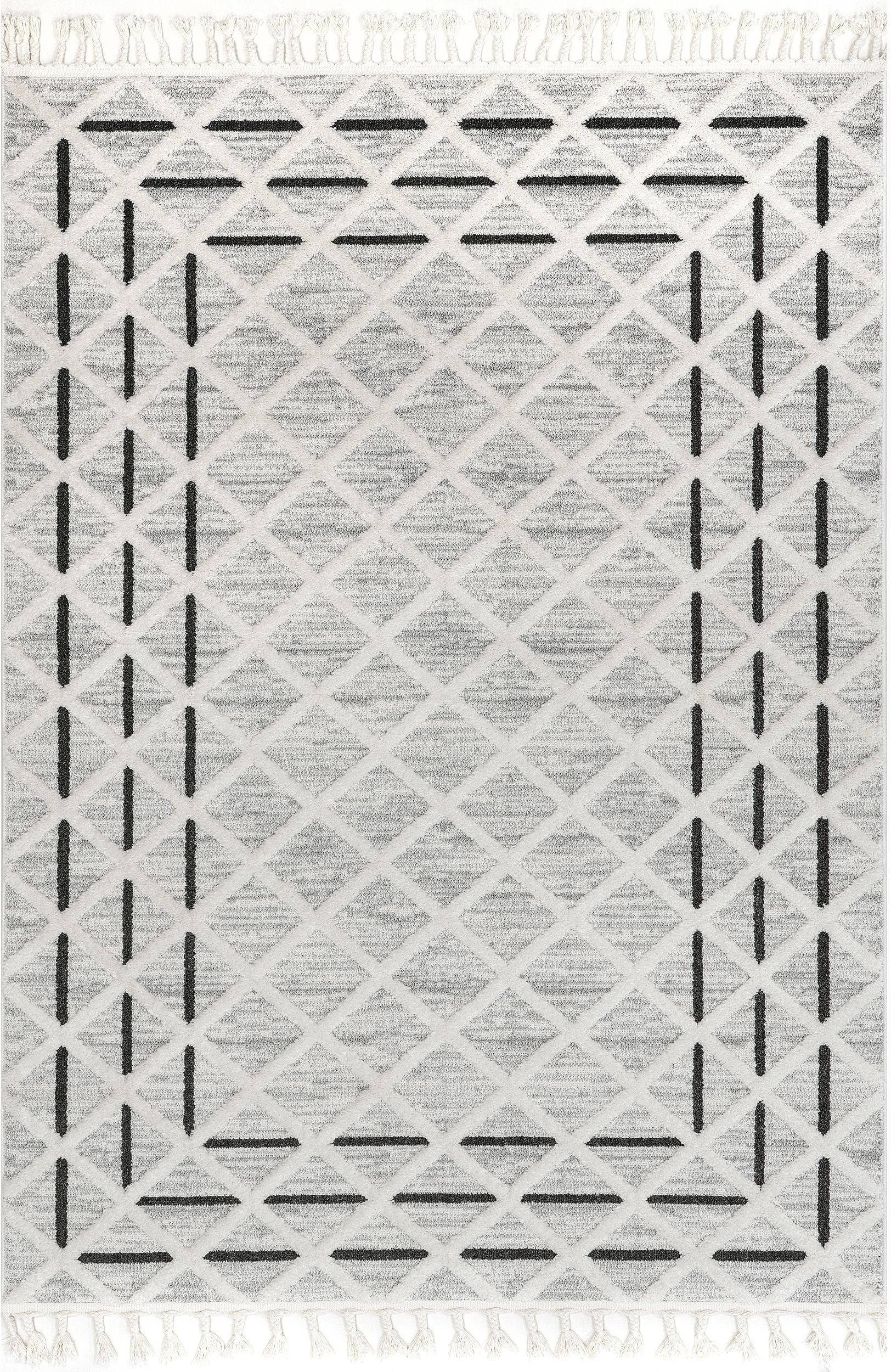 Nuloom Macy Raised Trellis Nma2981A Beige Area Rug