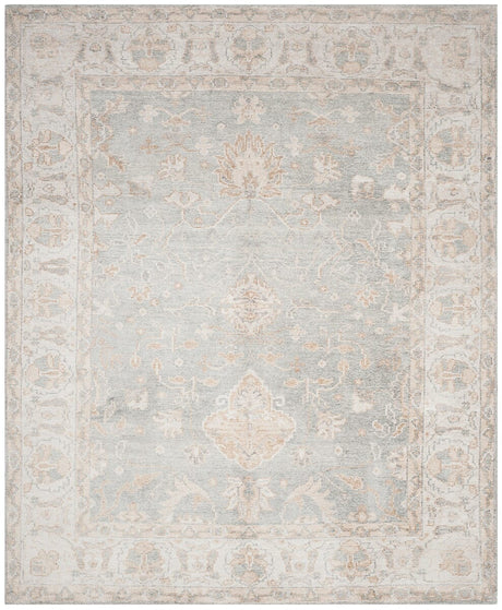 Safavieh Maharaja Mhj415A Light Blue / Ivory Rugs.