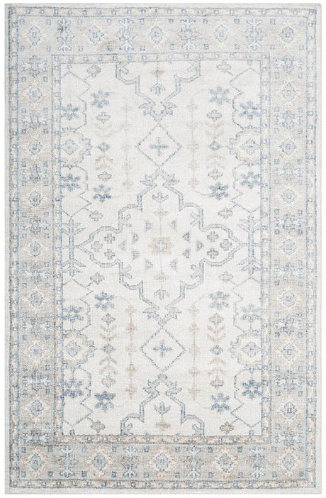 Safavieh Moharaja Mhj441A Ivory / Blue Rugs.
