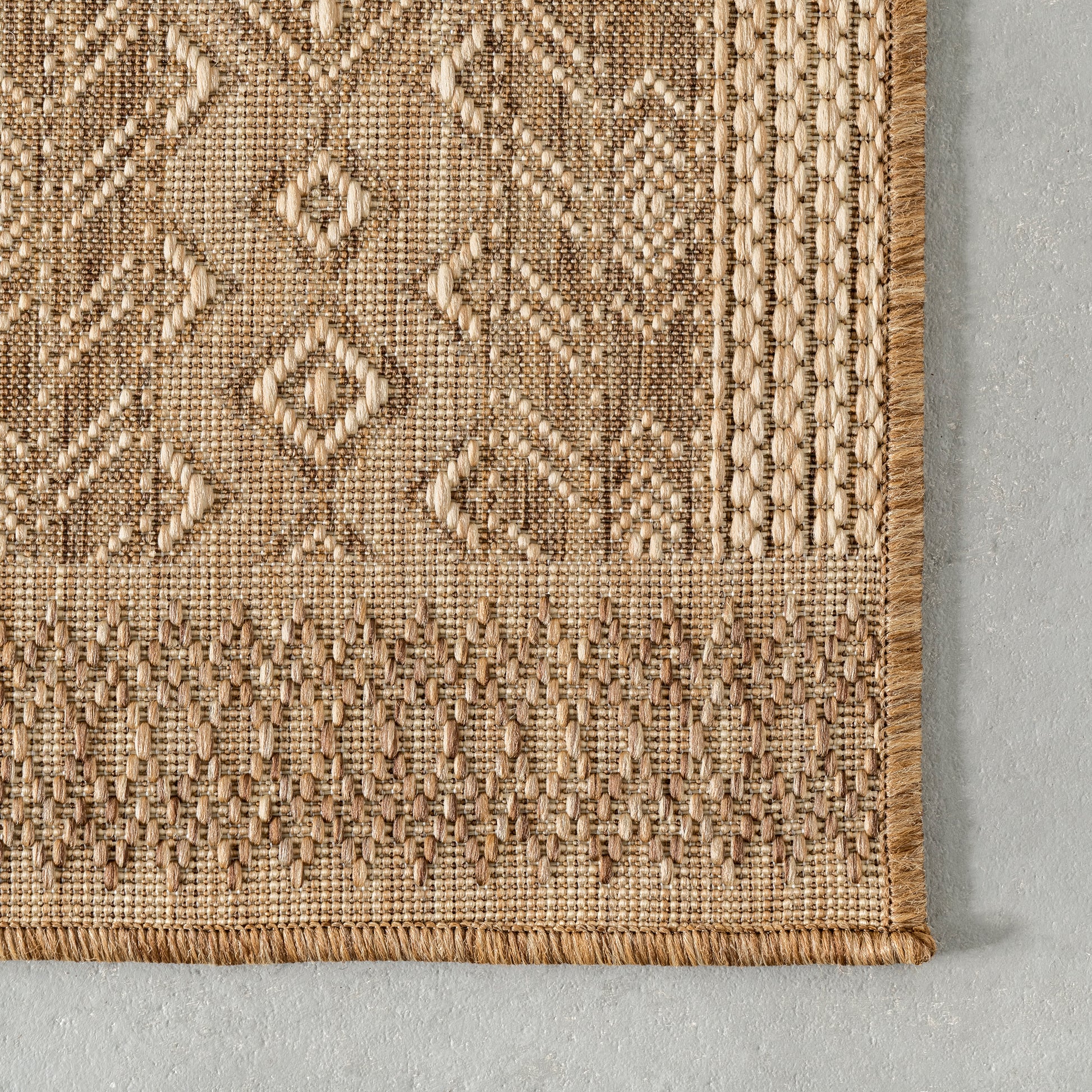 Nuloom Jemma Tribal Bands Nje1815A Beige Area Rug