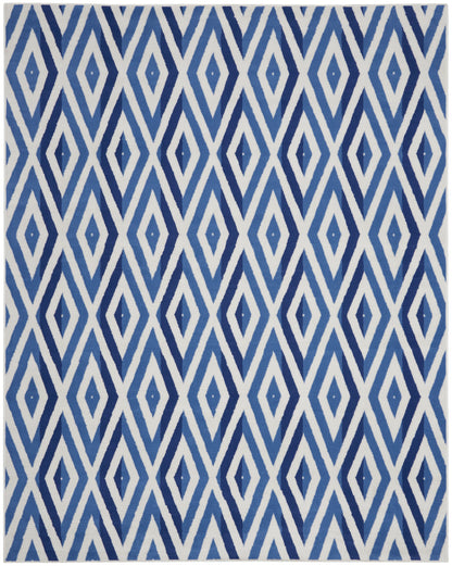 Nourison Whimsicle Whs04 Ivory Blue Area Rug