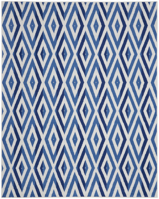 Nourison Whimsicle Whs04 Ivory Blue Area Rug